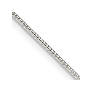 Sterling Silver 1mm Round Snake Chain