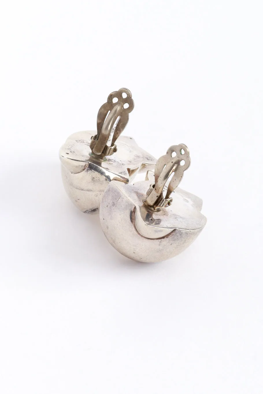 Sterling Silver Seashell Earrings