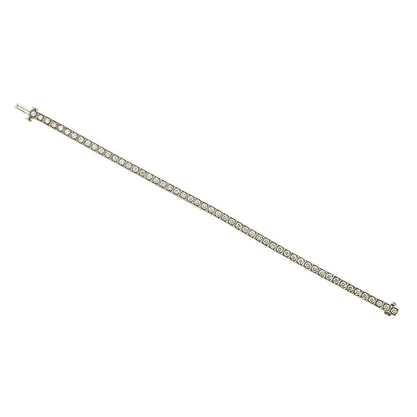 Straight Line Diamond Bracelet