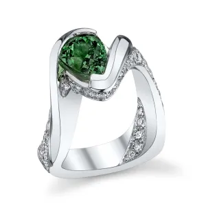Superb Tsavorite Ring