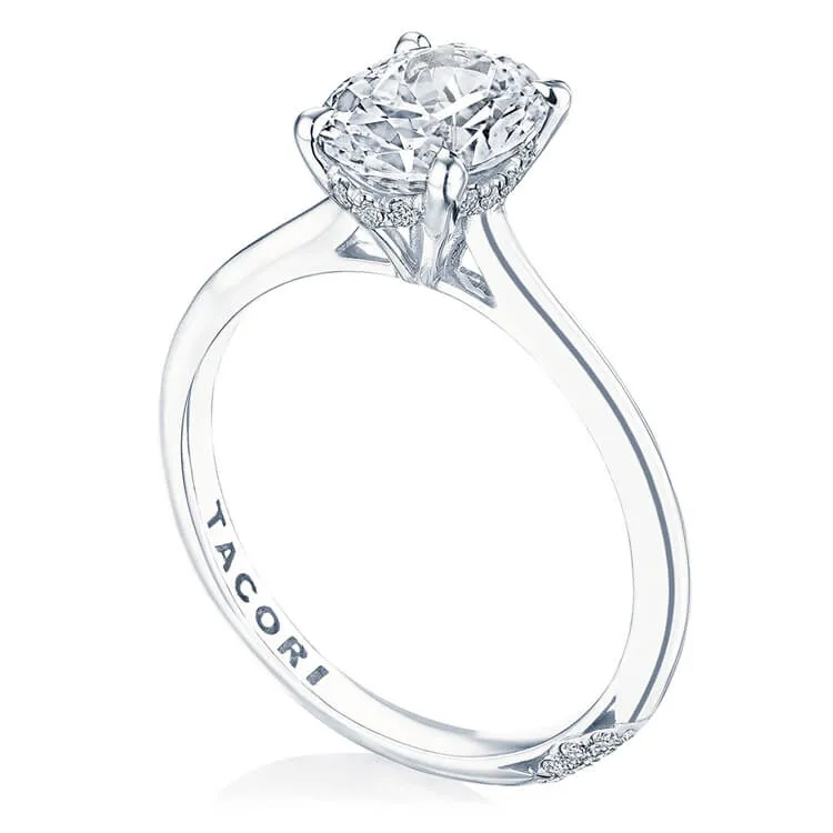 Tacori Founder's Collection Oval Center Solitaire Engagement Ring HT2580OV85X65W