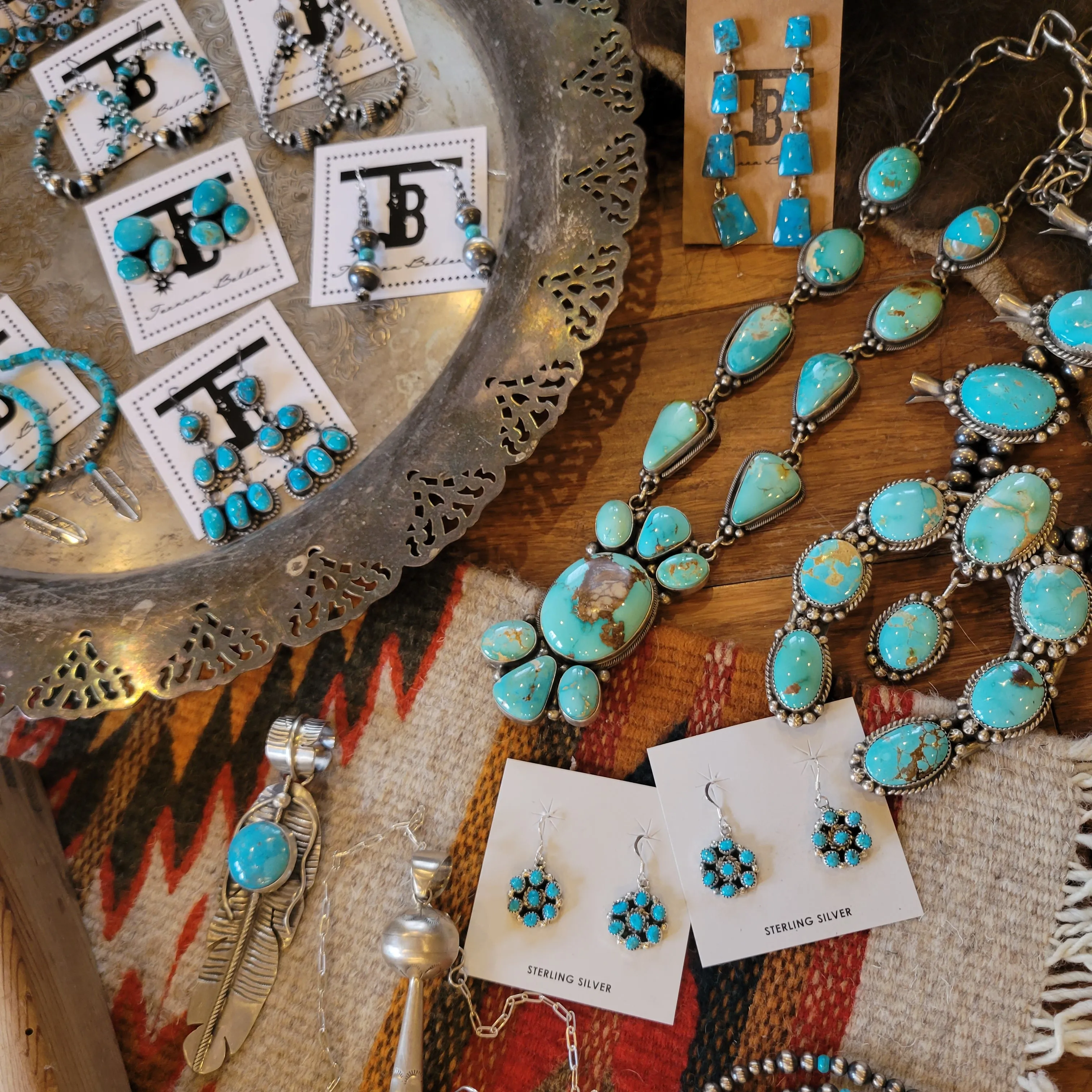 The Ella Cluster Earrings