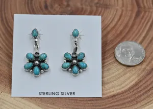 The Gemma 5 Stone Cluster Dangle Earrings