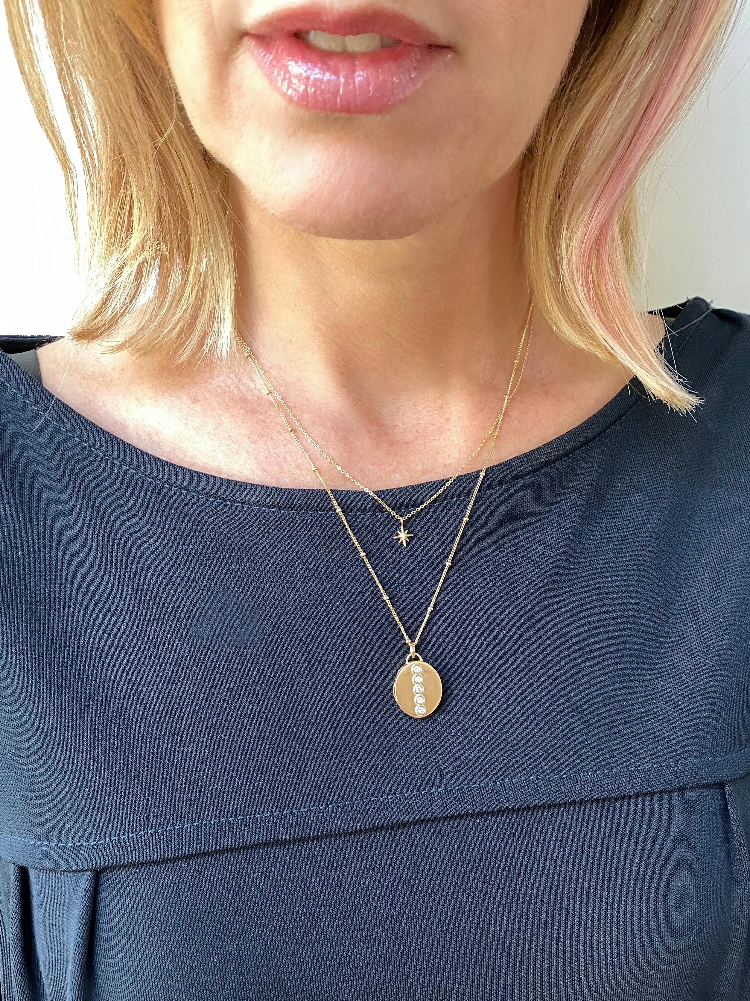 The "You're a Star" 14K Gold Earring & Necklace Gift Set