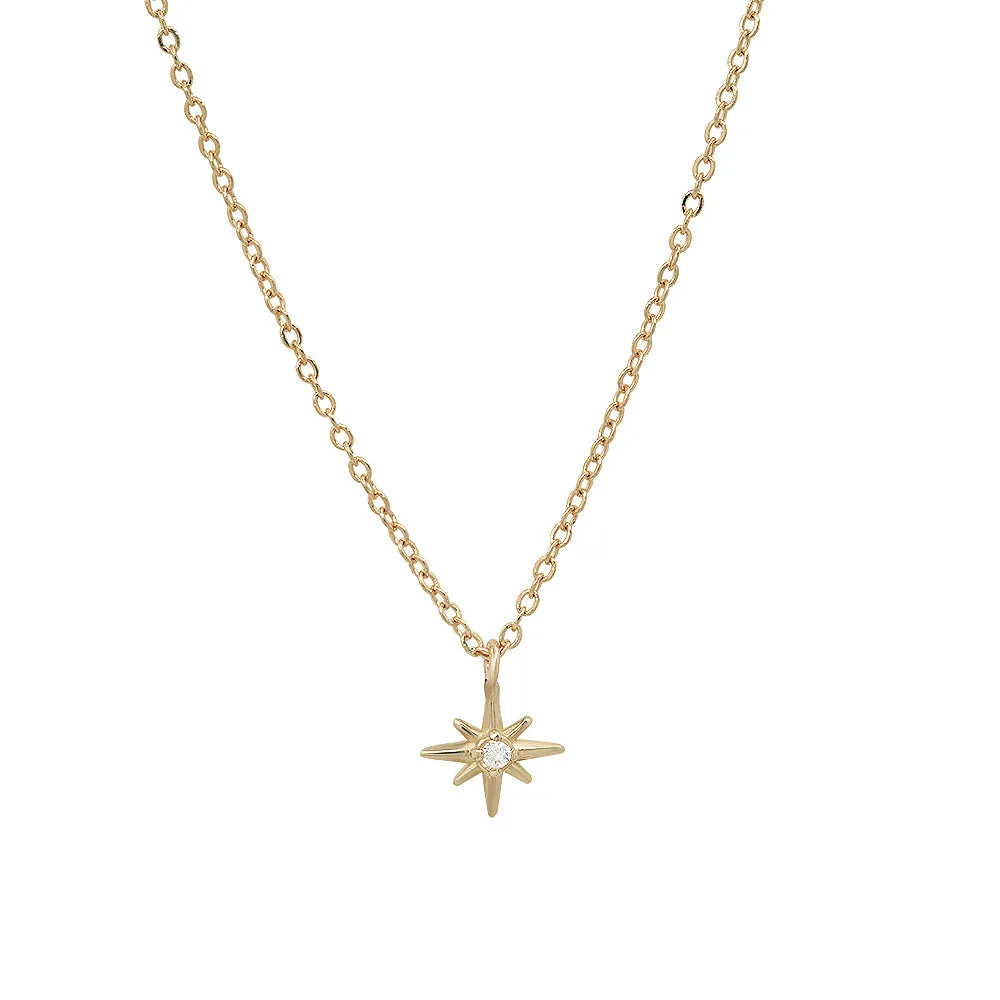The "You're a Star" 14K Gold Earring & Necklace Gift Set
