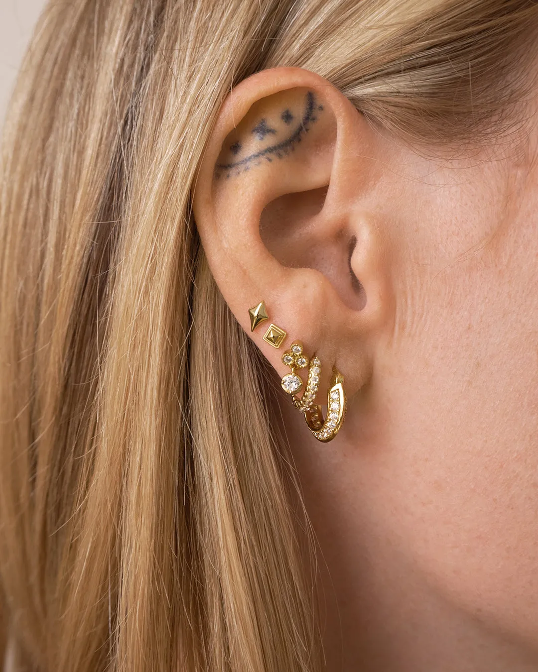 The Trio Dangle Studs