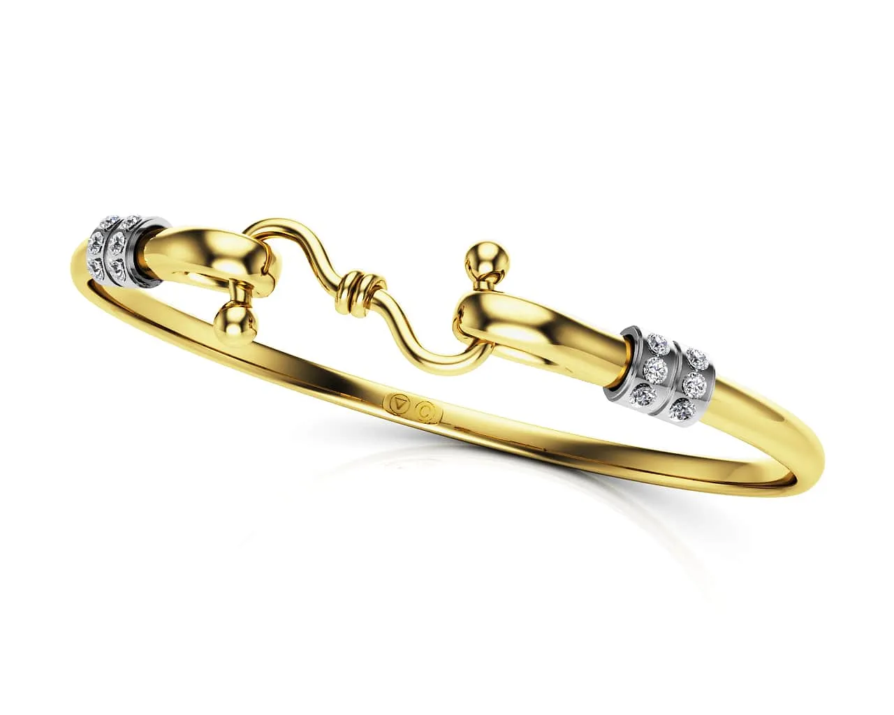 The Trust Unity Diamond Bracelet with 0.42 ct.(finished) 2mm