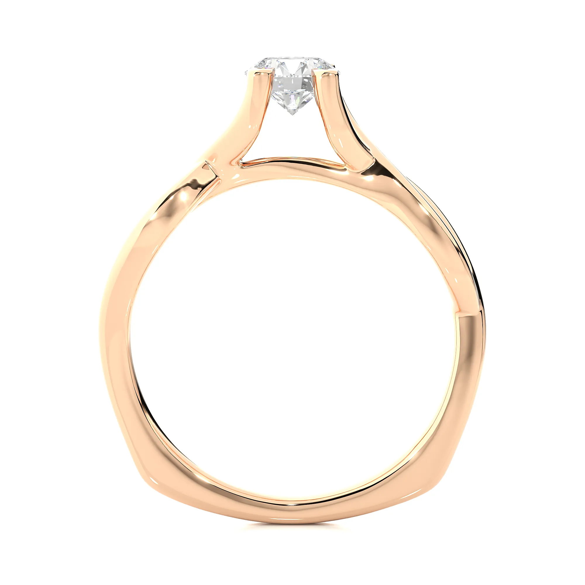The Twin-Knot Flame Ring 