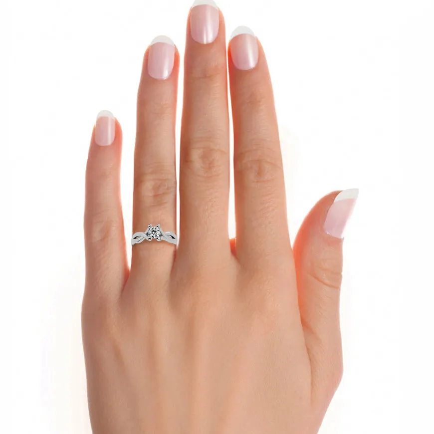 The Twin-Knot Flame Ring 