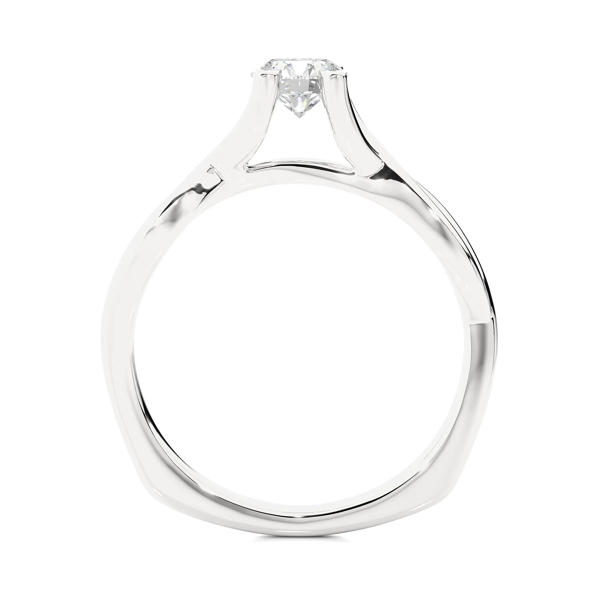 The Twin-Knot Flame Ring 