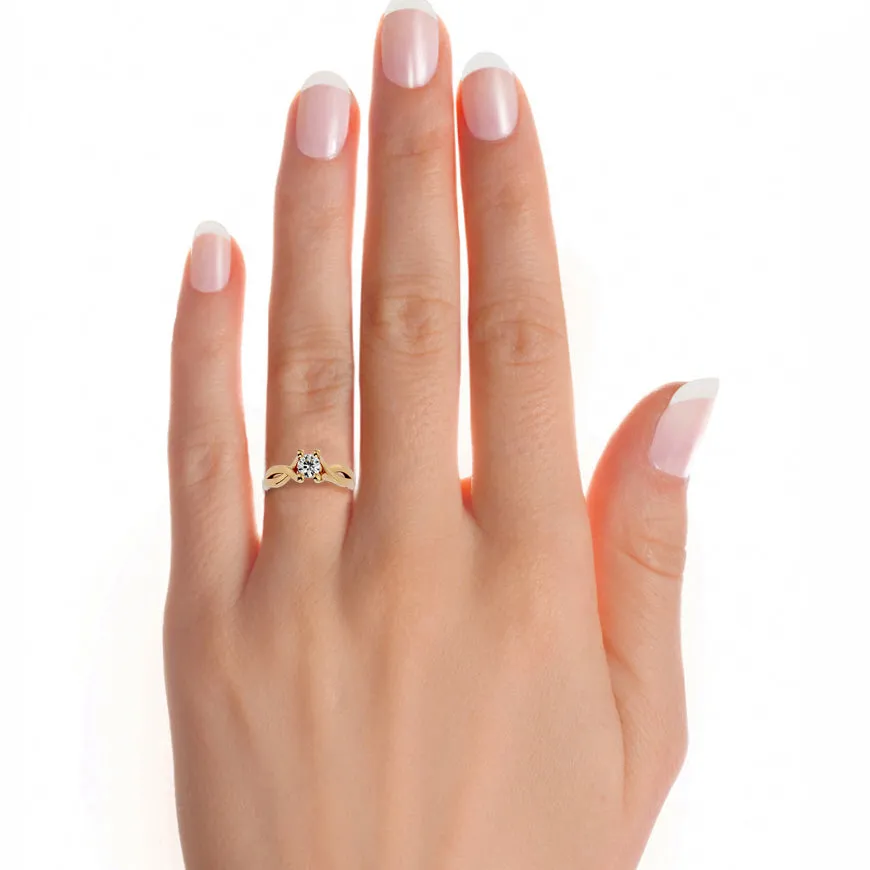 The Twin-Knot Flame Ring 