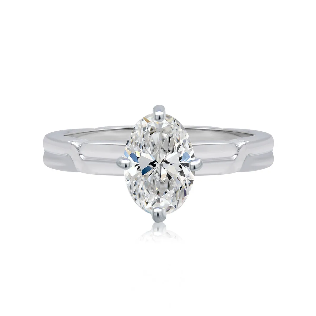 Theatrical Solitaire Ring