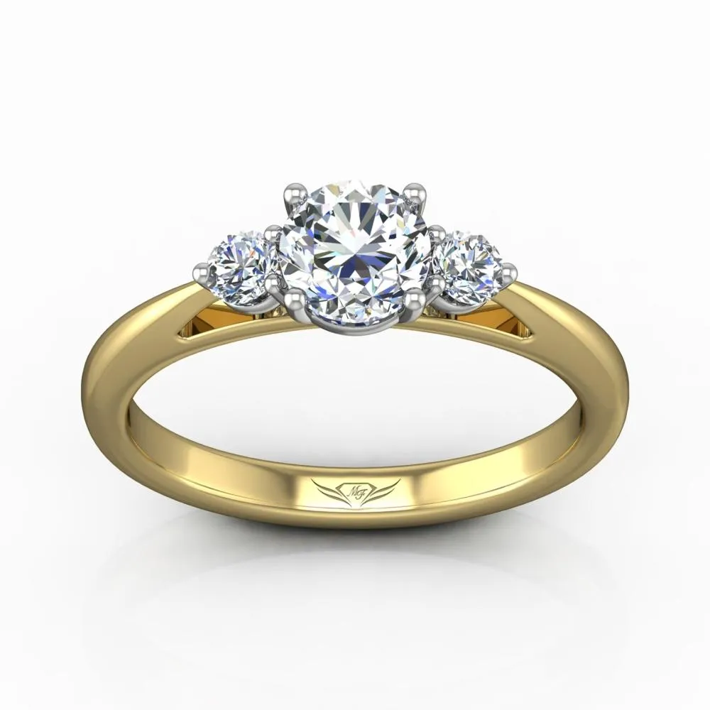 Three Stone Engagement Ring