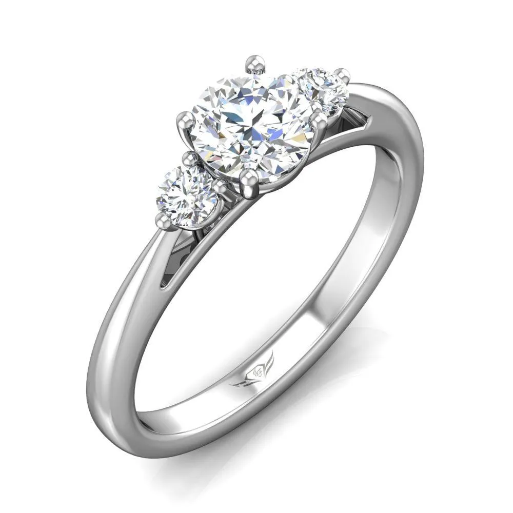 Three Stone Engagement Ring