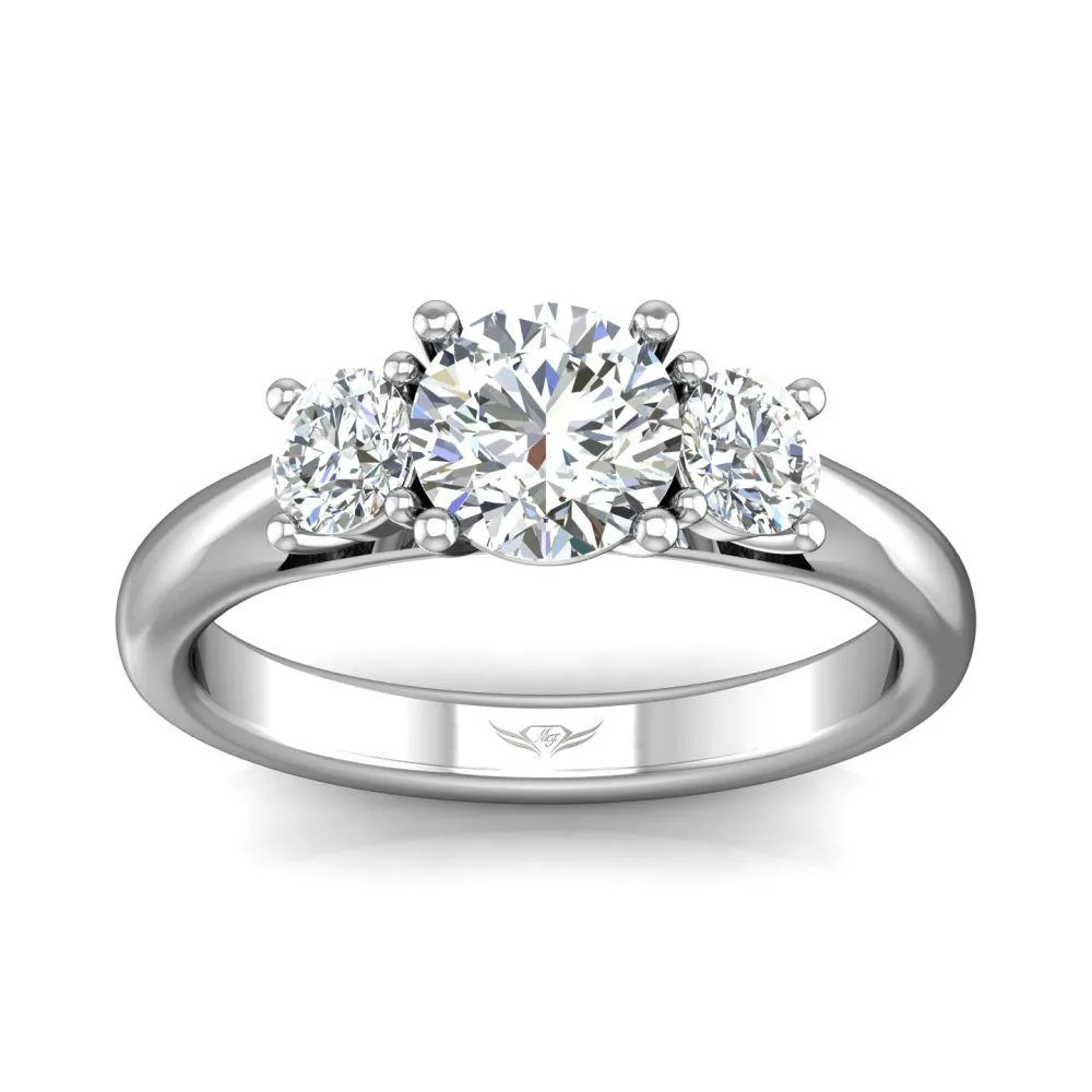 Three Stone Engagement Ring