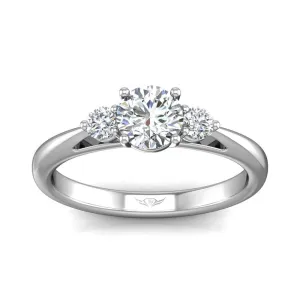 Three Stone Engagement Ring