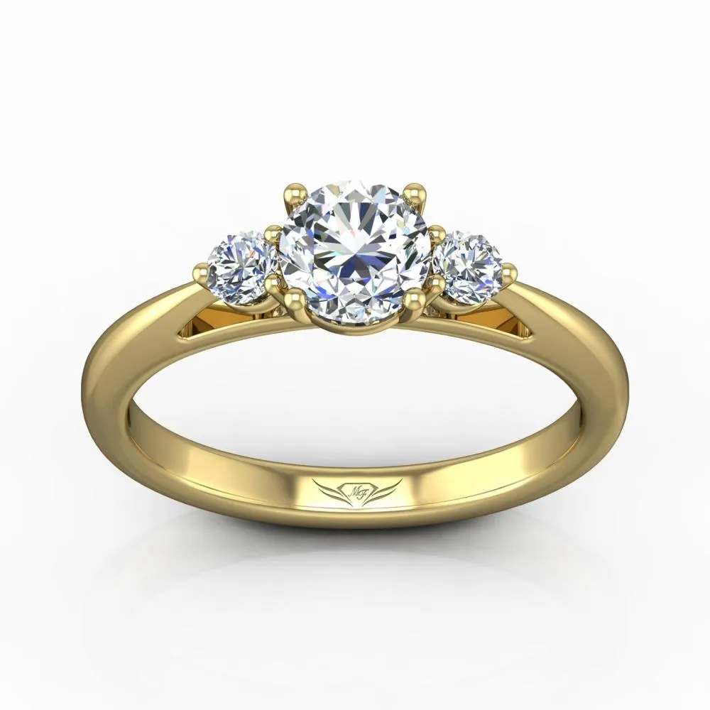 Three Stone Engagement Ring