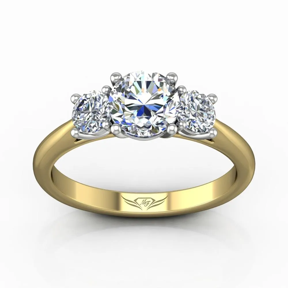 Three Stone Engagement Ring