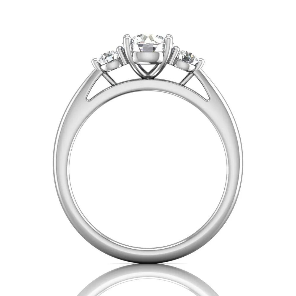 Three Stone Engagement Ring
