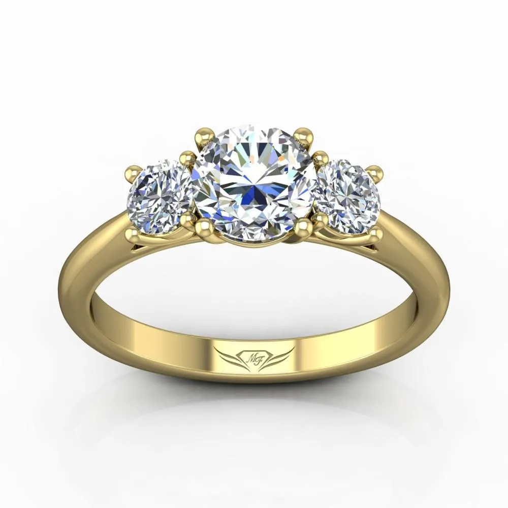 Three Stone Engagement Ring