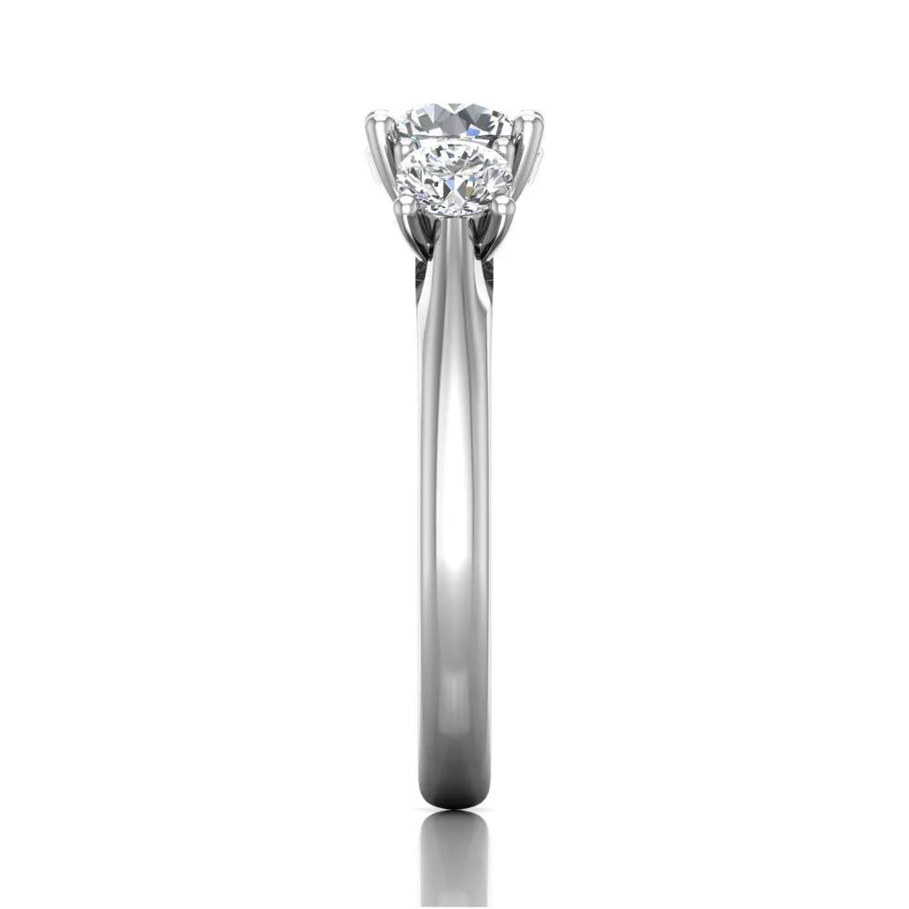 Three Stone Engagement Ring