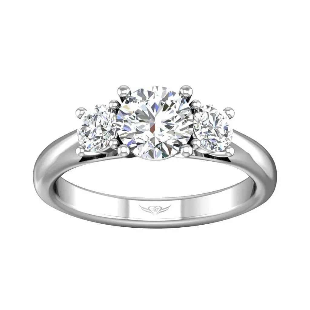Three Stone Engagement Ring