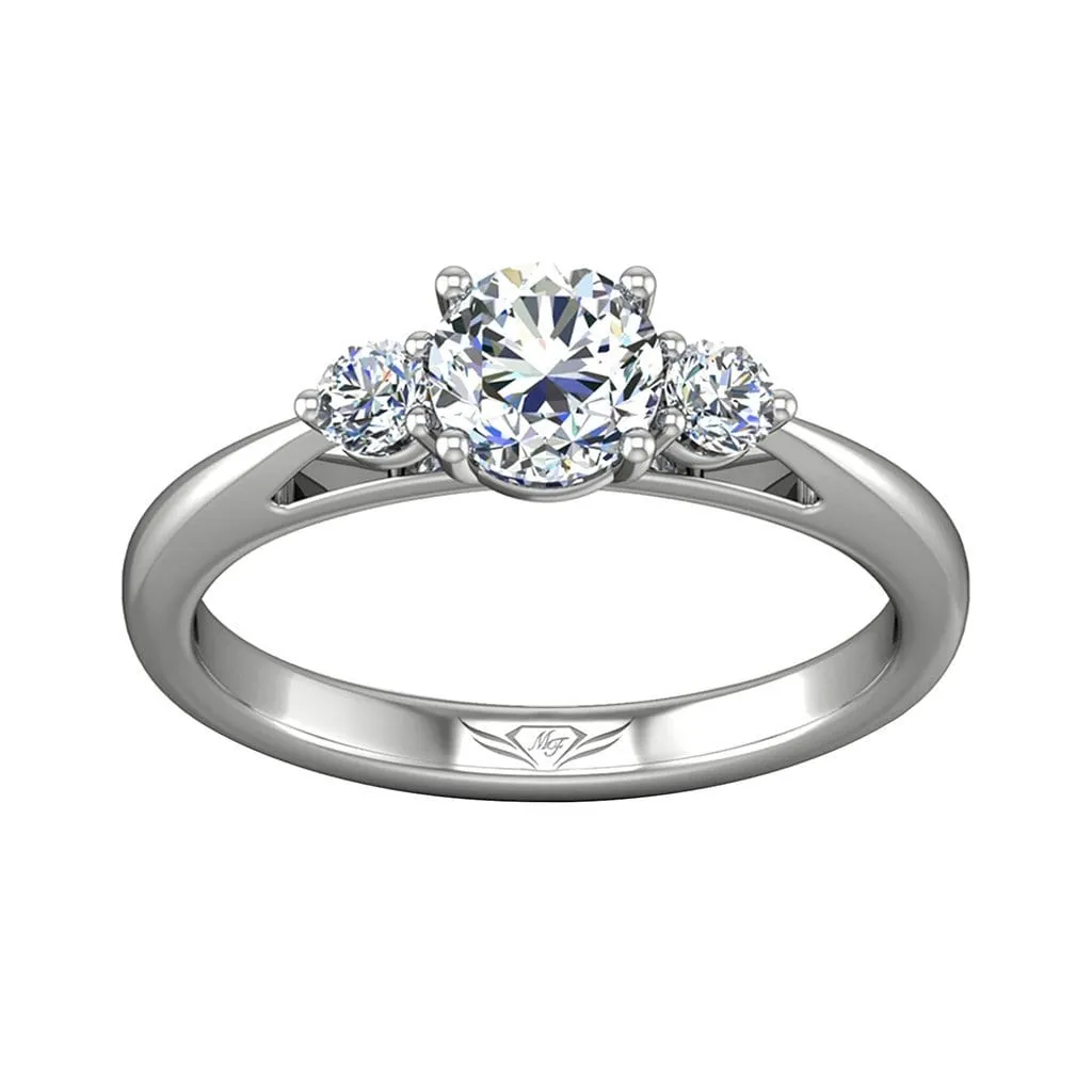 Three Stone Engagement Ring