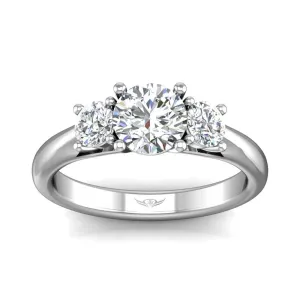 Three Stone Engagement Ring