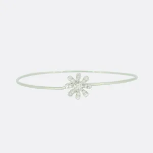 Tiffany & Co. Paloma Picasso Diamond Daisy Bangle