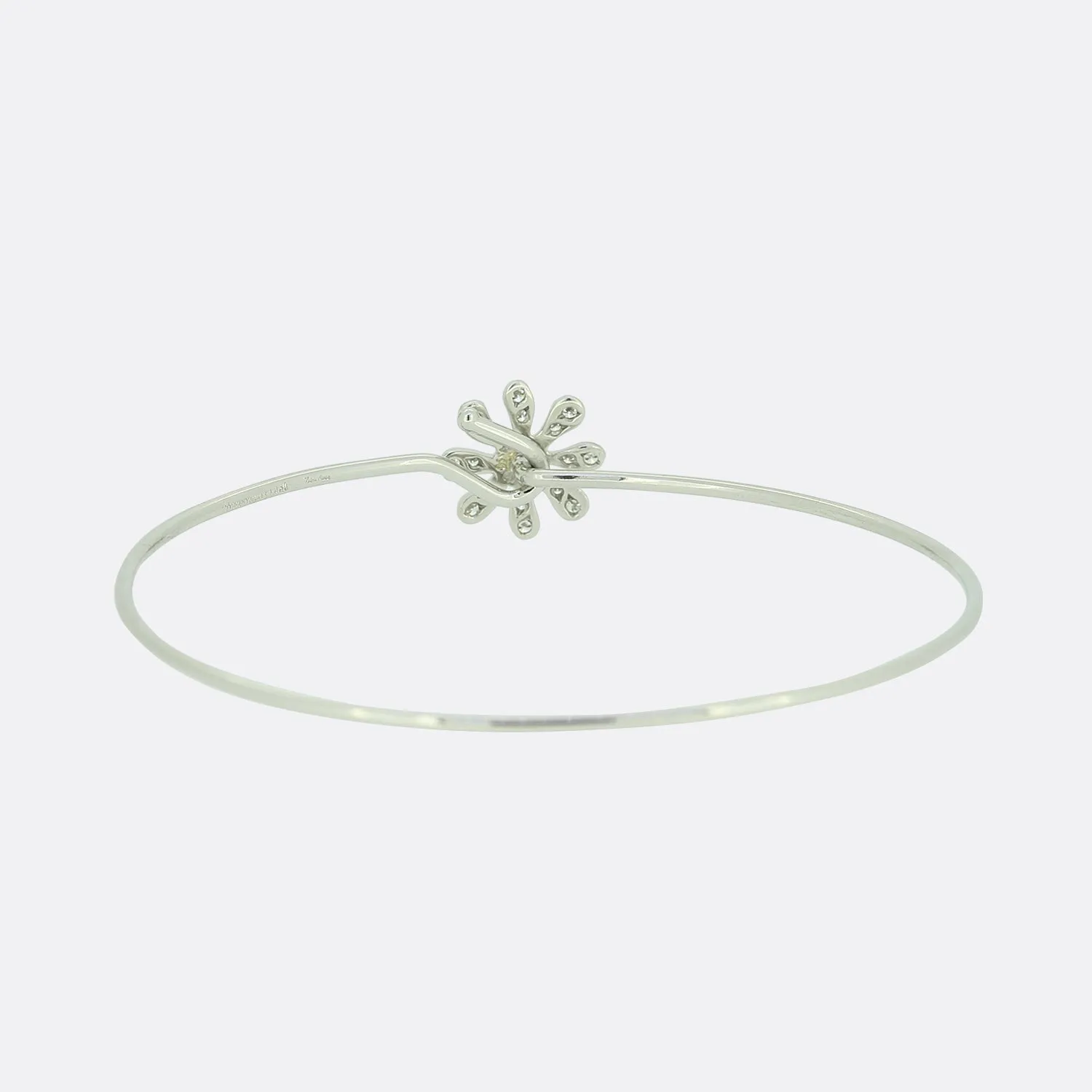 Tiffany & Co. Paloma Picasso Diamond Daisy Bangle