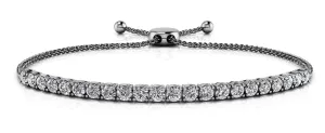 Timeless Dreams Adjustable Lab-Grown Diamond Bracelet with 2.10 ct.(finished) 3mm
