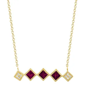 Timeless Ruby Necklace