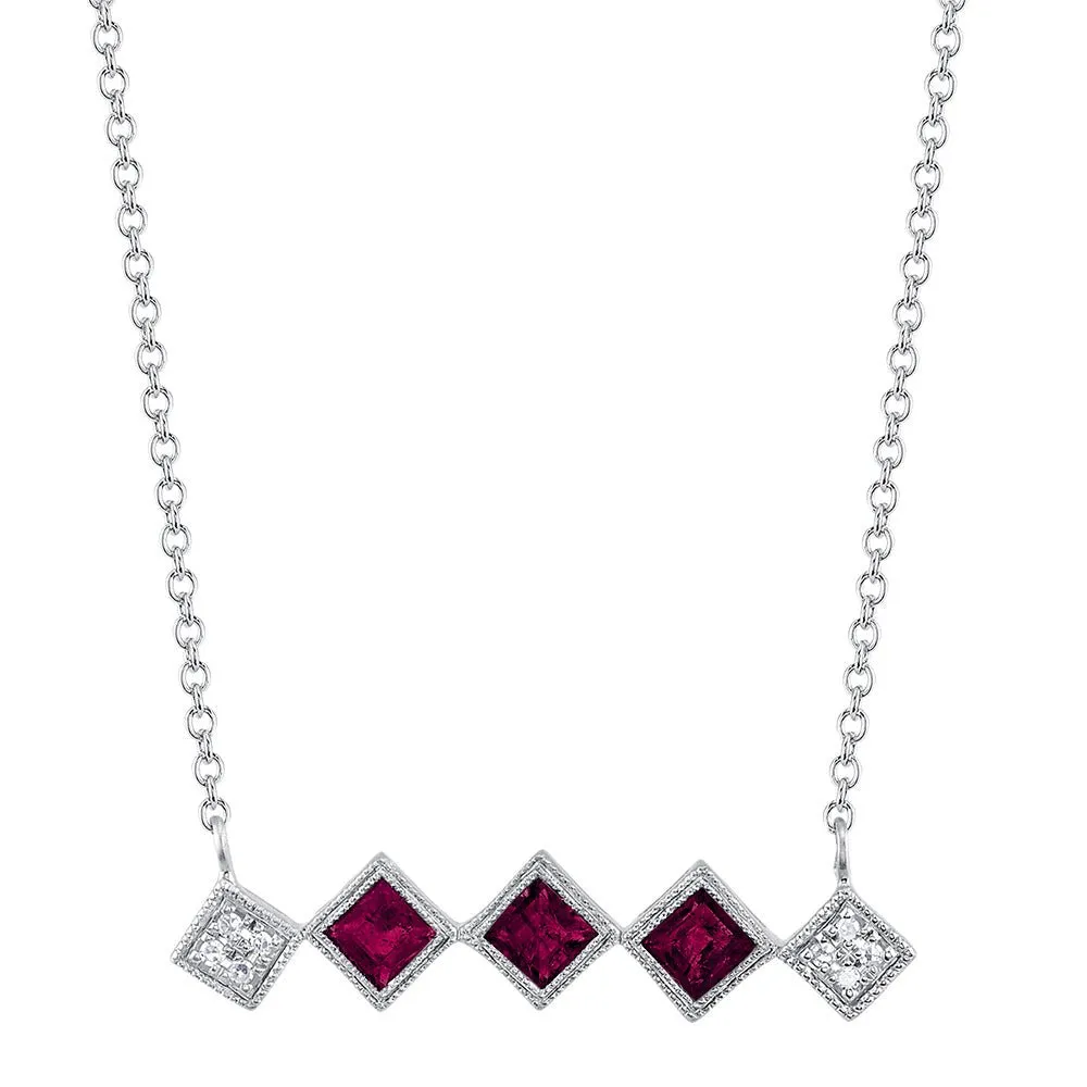 Timeless Ruby Necklace