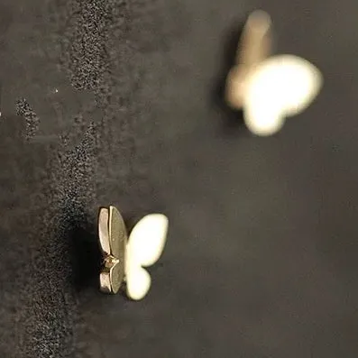 Tiny Butterfly Miniature Studs Earrings-SS009