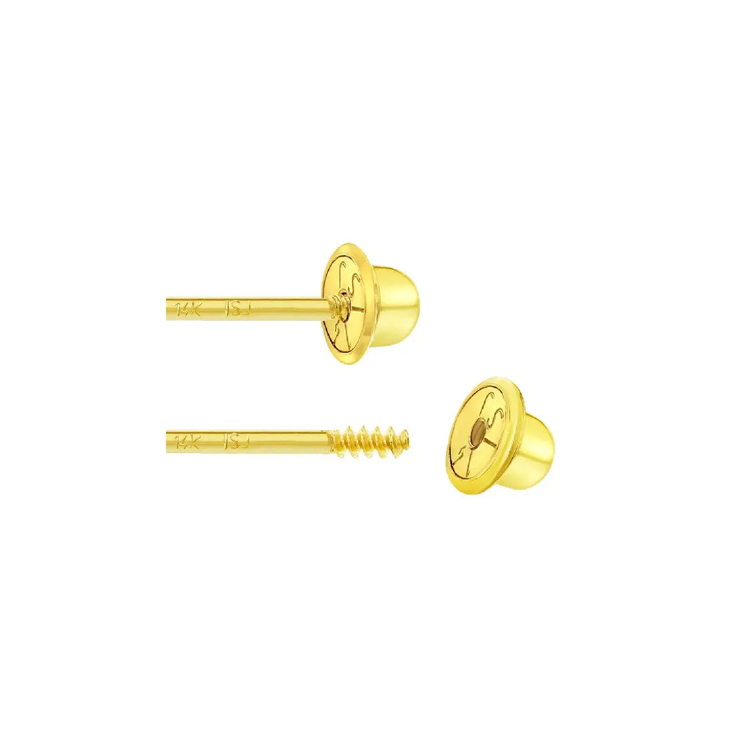 Tiny Elephant Little Girl's Stud Earring