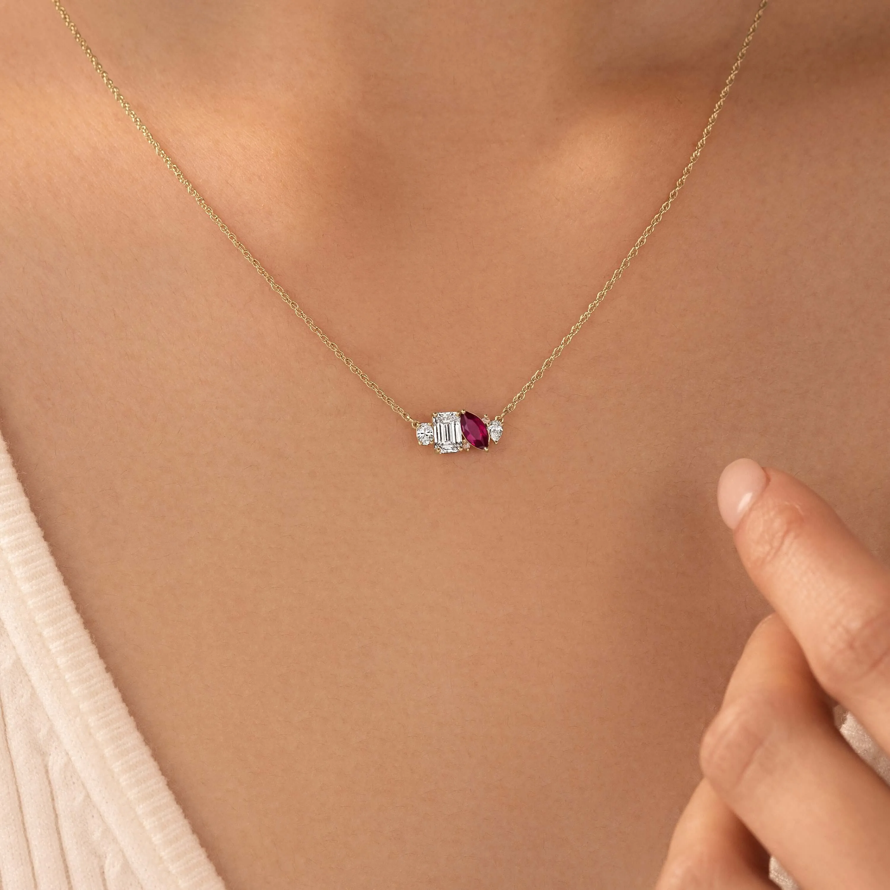 Toi et Moi et Le Reste Necklace