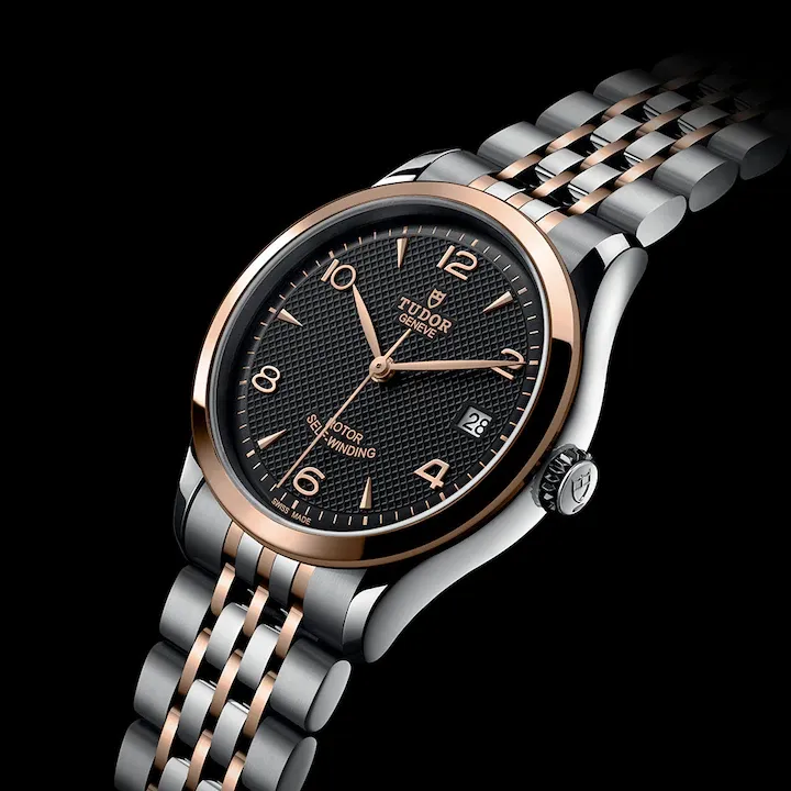 Tudor 1926, Stainless Steel and 18k Rose Gold, 36mm, Ref# M91451-0003