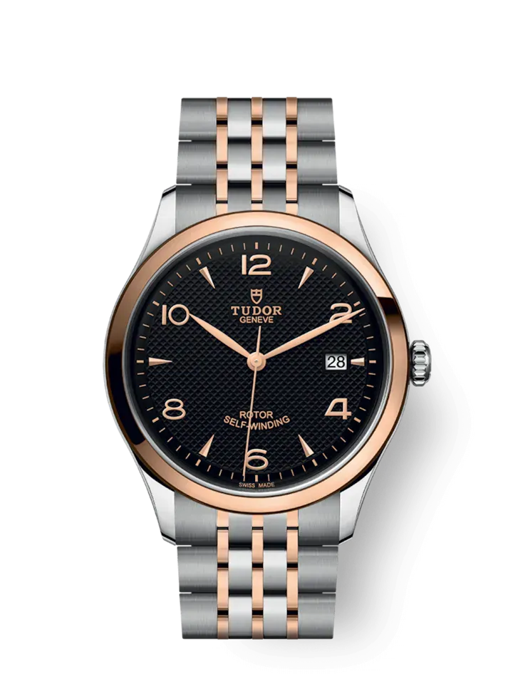 Tudor 1926, Stainless Steel and 18k Rose Gold, 39mm, Ref# M91551-0003