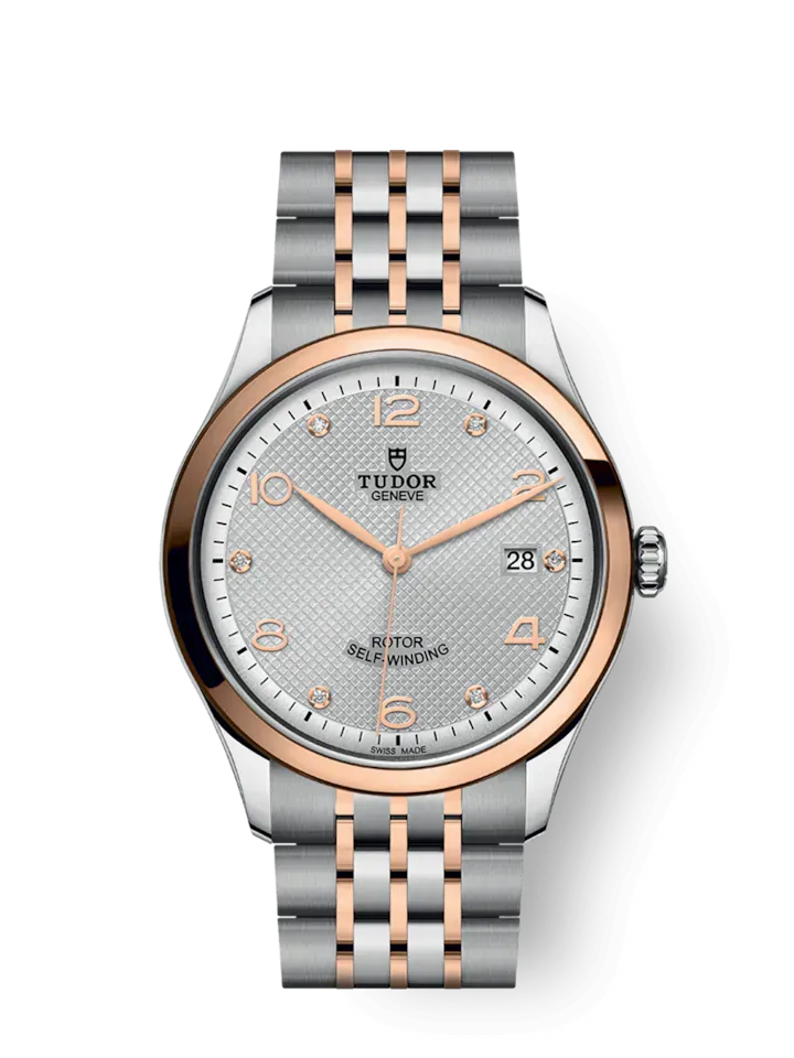 Tudor 1926, Stainless Steel and 18k Rose Gold with Diamond-set, 39mm, Ref# M91551-0002