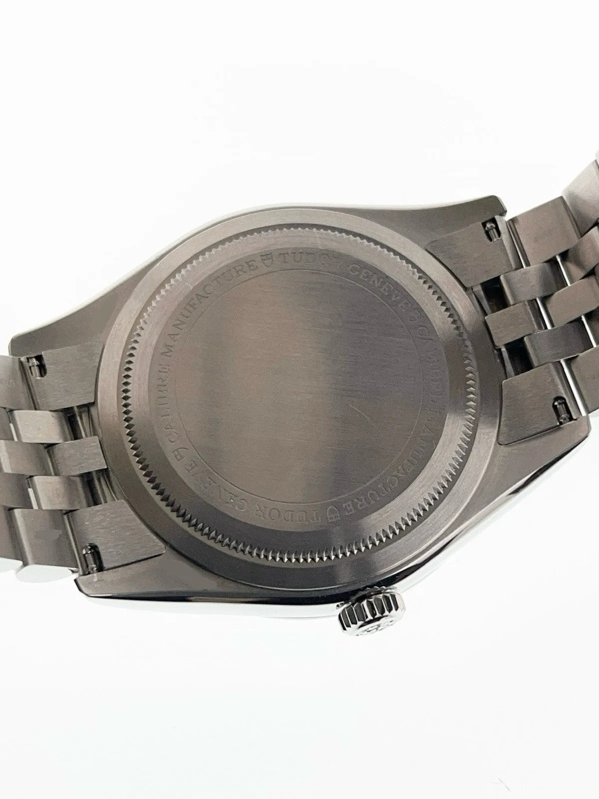 Tudor Black Bay Silver Diamond Stainless Steel Silver Dial 41mm Auto. Mens 79680