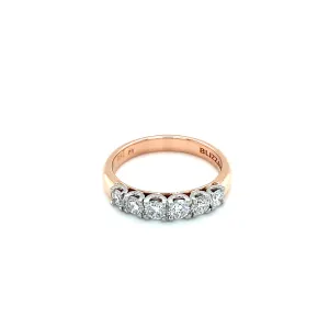 U Shape Diamond Ring