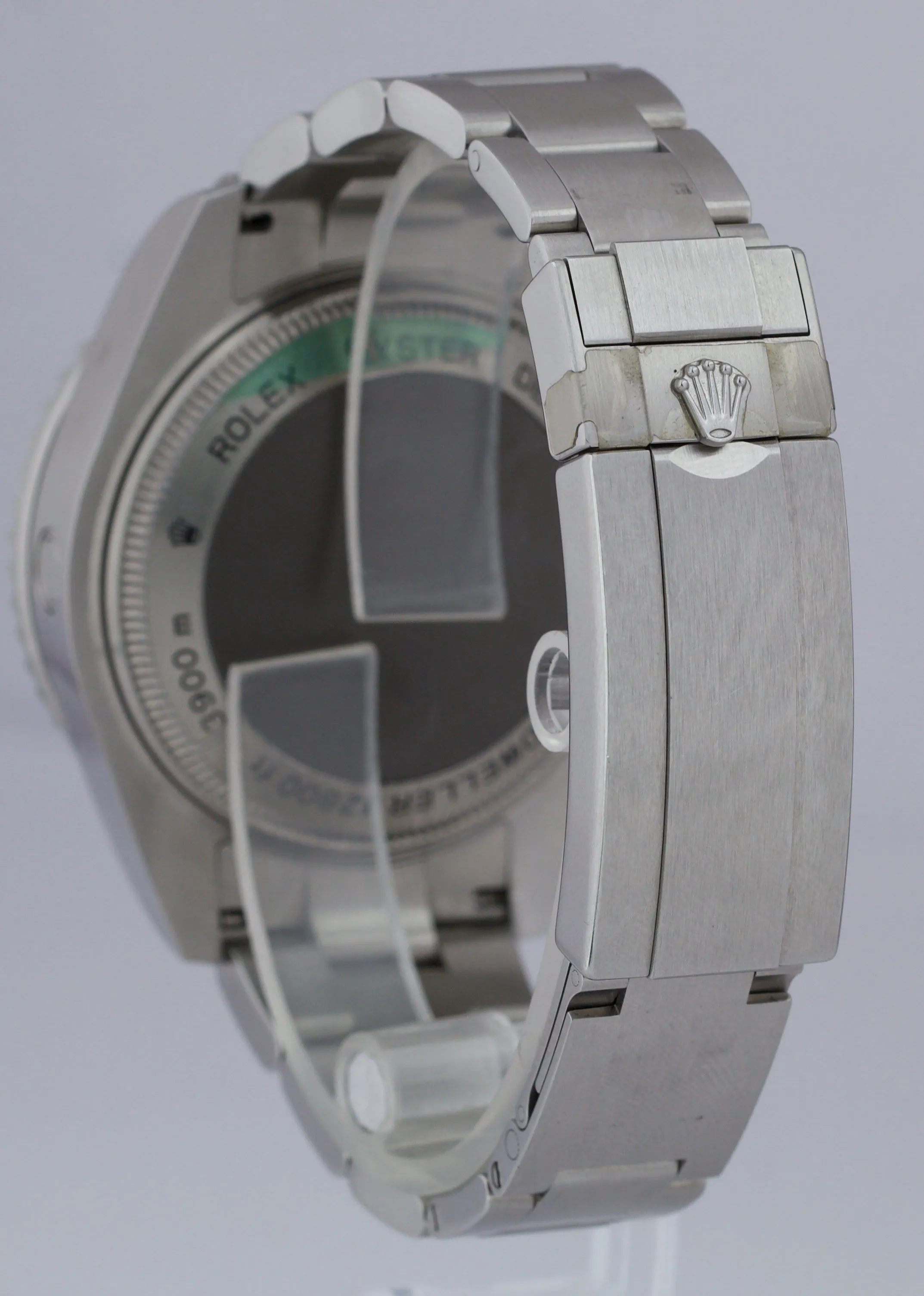 UNPOLISHED Rolex Sea-Dweller Deepsea Stainless Steel 44mm Black Watch 116660