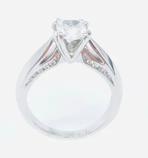 Verragio Platinum Classico Solitaire Engagement Ring