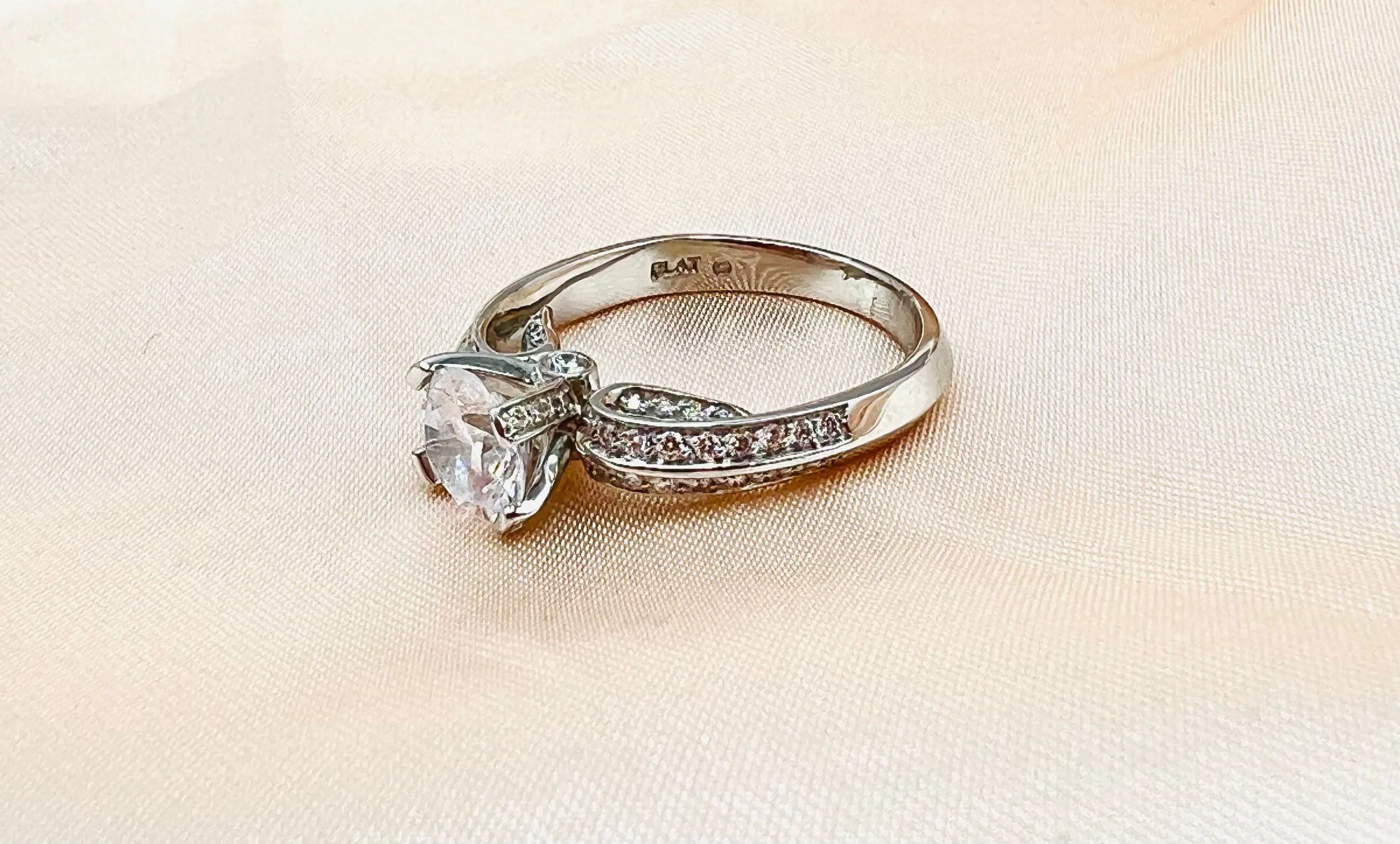 Verragio Platinum Engagement Ring