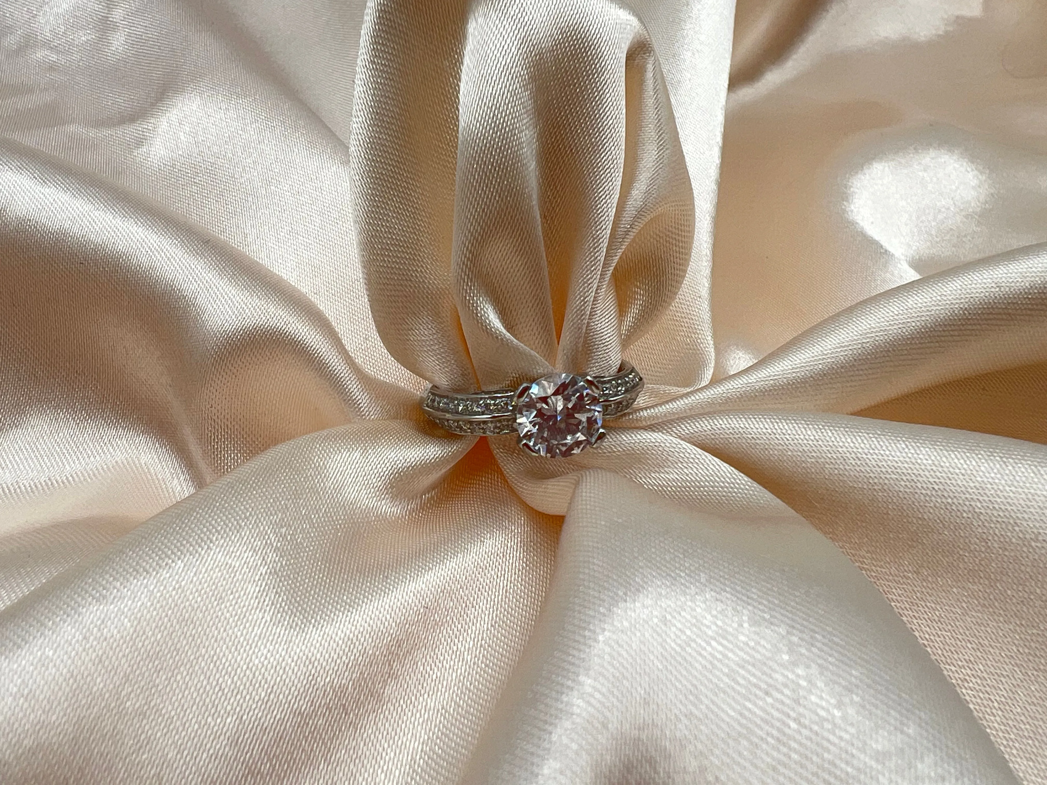 Verragio Platinum Engagement Ring