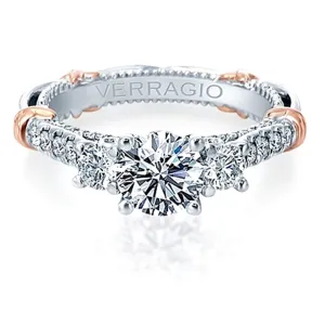 Verragio Three Stone Diamond Engagement Ring