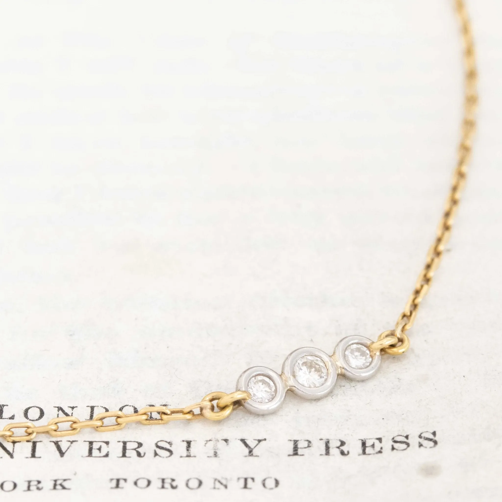 Vintage Diamond Bezel Pendant by David Webb