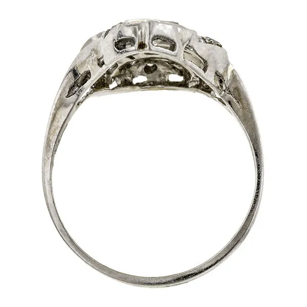 Vintage Diamond Dinner Ring