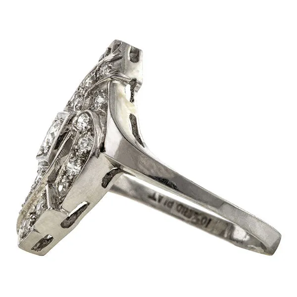 Vintage Diamond Dinner Ring