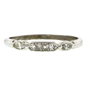 Vintage Diamond Wedding Band